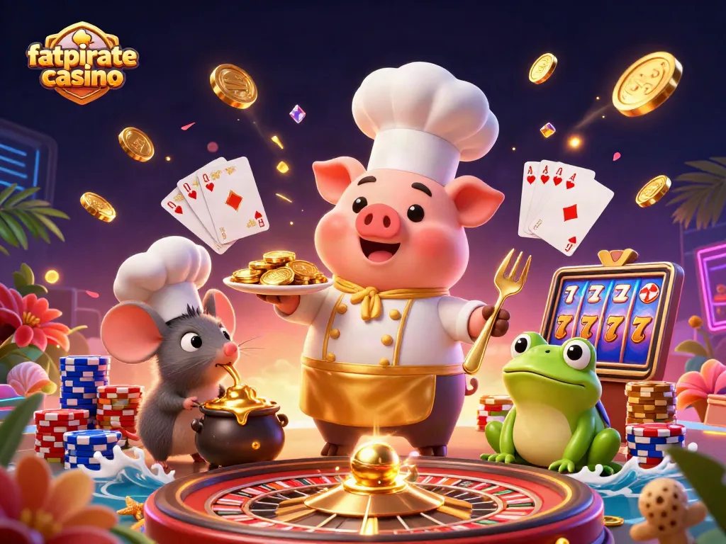 Experience thrilling games at fatpirate casino with exciting golden wins around the fun characters.