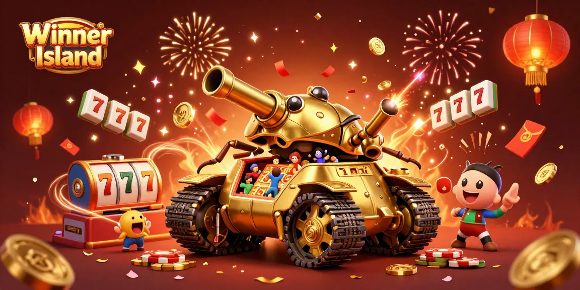 Experience the excitement of Winner Island casino with immersive gaming elements and vibrant visuals.